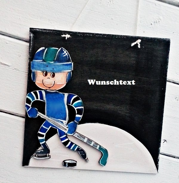 Der kleine Eishockeyspieler